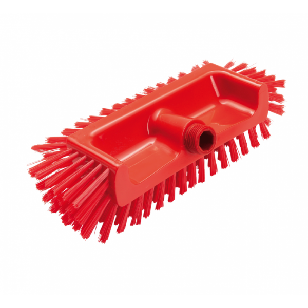 Haug Eckenschrubber einfarbig rot PBT Mittel 320x125x110 mm