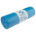 DEISS PREMIUM ® - Zugbandsäcke aus Recycling-LDPE 120 l mit Umweltzeichen Blauer Engel, 720x1000+50x0,05 mm blau – 25 Stück/Rolle