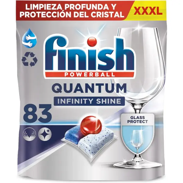finish Powerball Quantum inifinity shine Spülmaschinentabs 83 Stück