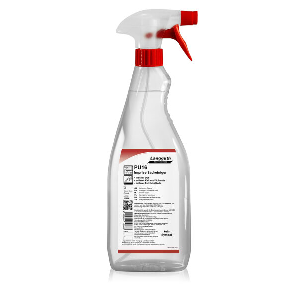 Langguth Chemie PU16 Imprise Badreiniger 1 l, mit Abperleffekt