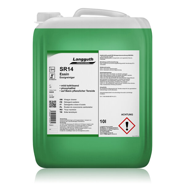 Langguth Chemie SR14 Essin Essigreiniger 10 l