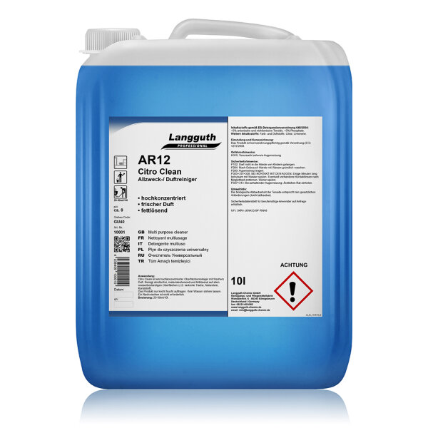 Langguth Chemie AR12 Citro Clean Allzweckreiniger 10 l