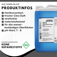 Langguth Chemie AR10 Alkoholglanzreiniger Citro 10 l