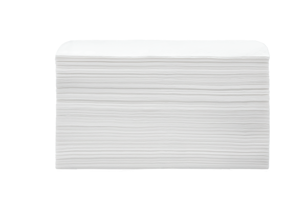 Falthandtücher, W-falz, 2-lagig, 20,3 x 32,0 cm, 2250 Blatt, Zellulose