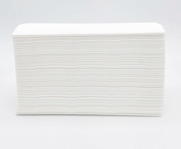 Falthandtücher, N-Falz, 2-lagig, 20,8 x 24,0 cm, 3000 Blatt, Zellulose