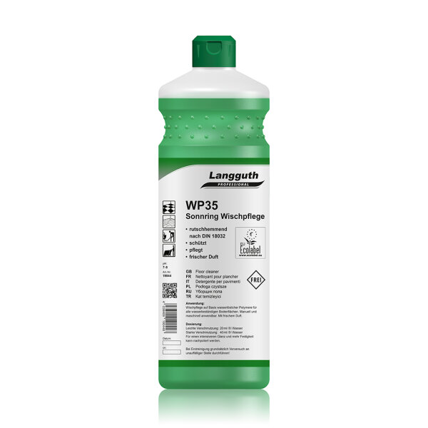 Langguth Chemie WP35 Sonnring Wischpflege 1 l
