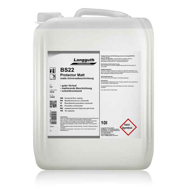 BS22 Protector Matt 10 l