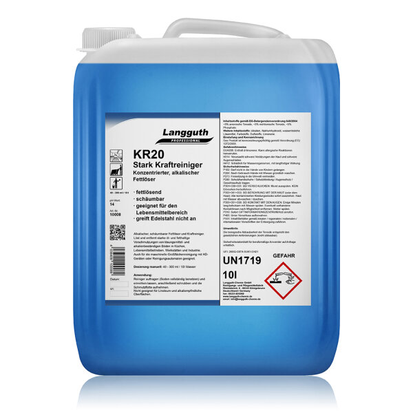 Langguth Chemie KR20 STARK Kraftreiniger 10 l