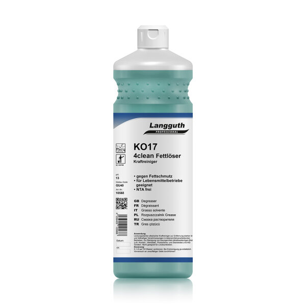 Langguth Chemie KO17 4clean Fettlöser 1 l