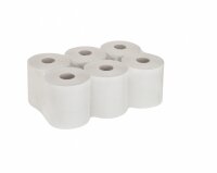 Handtuchrollen Innenabwicklung, 1-lagig, 1 Blatt, 6 Rollen