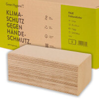 Green Hygiene Falthandtücher Falk, V-falz, 1-lagig,...