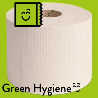 Green HygieneToilettenpapier Kleinrolle, 2-lagig, 500 Blatt, 36 Rollen
