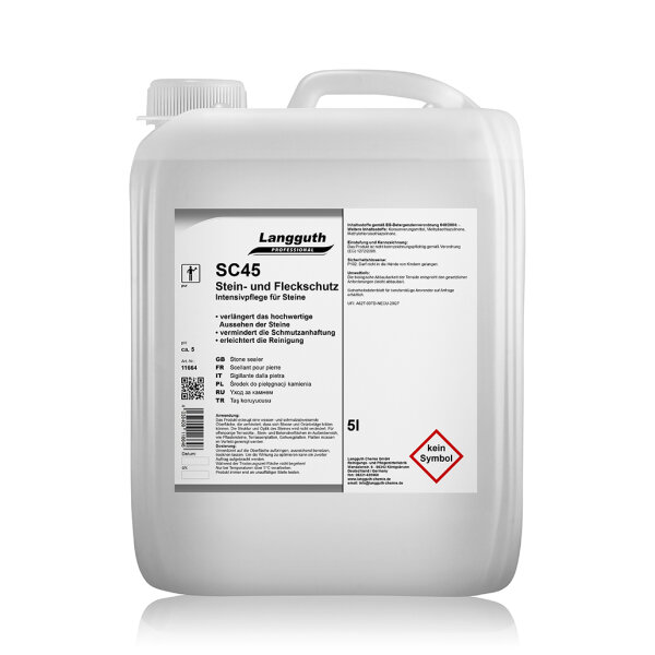 Langguth Chemie SC45 Stein- und Fleckenschutz 5 l