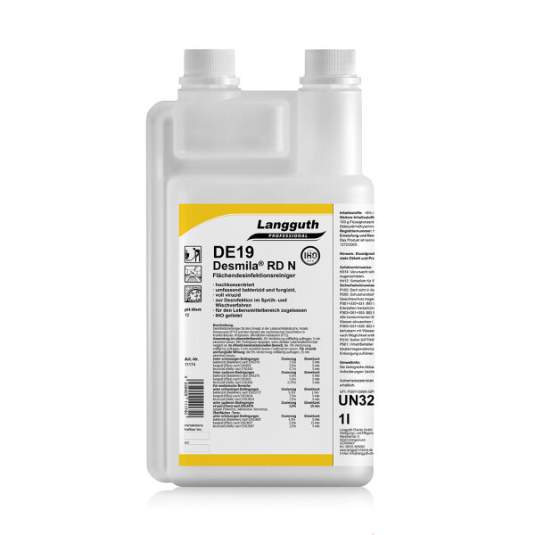 Langguth Chemie DE19 Desmila® RD N Flächendesinfektionsreiniger Konzentrat 1000ml