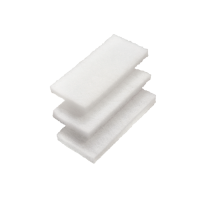 Scheuervlies-Pads, 3er Set, weiß