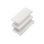 Scheuervlies-Pads, 3er Set, weiß