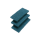 Scheuervlies-Pads, 3er Set, blau